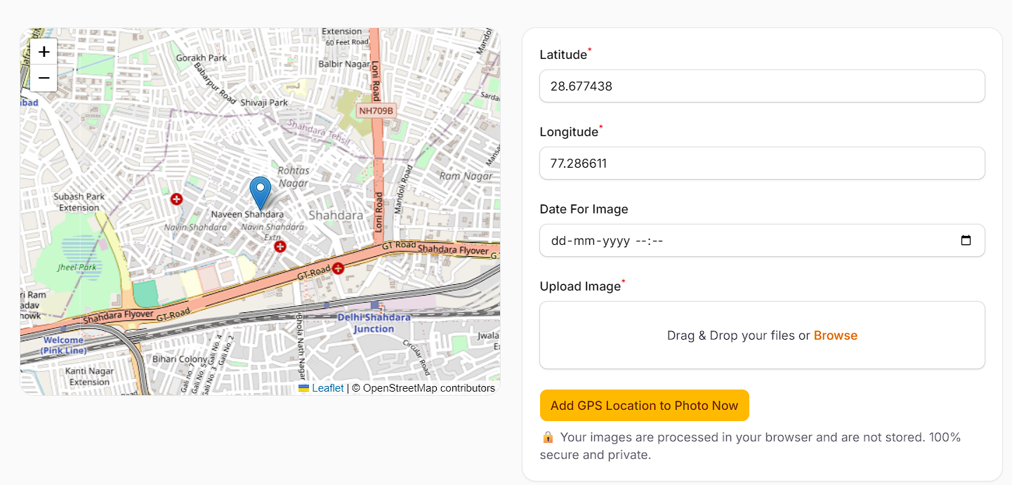 How to Geotag a photo